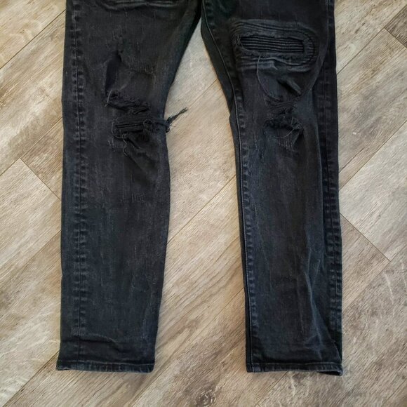 Pacsun Men's Slim Taper Stacked Jeans 30 x 30 - Picture 6 of 8